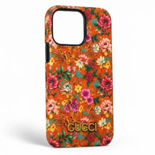iPhone 18 Pro Gucci Style Case - Orange