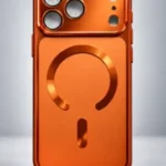 iPhone 17 Pro Max Shiny MagSafe Case - Orange